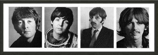 Triptych Beatles B/W