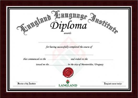 Frame for Diploma Din-A4 wenge