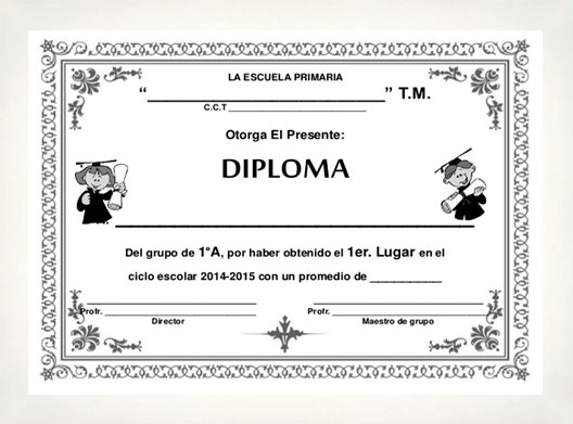 Frame for Diploma Din-A4 White