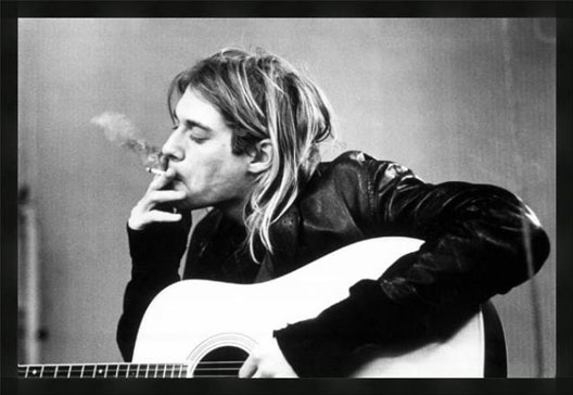 Kurt Cobain B/W