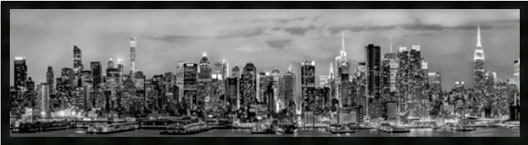 New York at Night Panoramic M