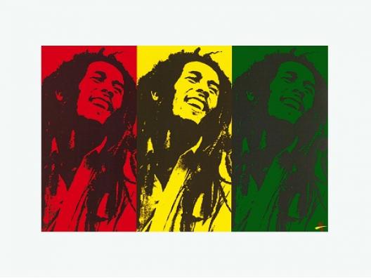 Bob Marley Pop Art L