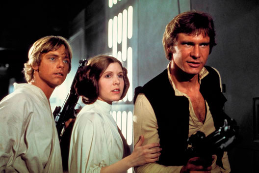 Star Wars Leia, Han, Luke XL
