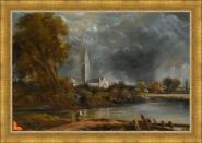 Study for Salisbury Cathedral from the Meadows L