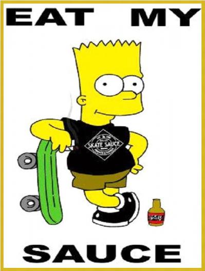 Bart - Eat my sauce