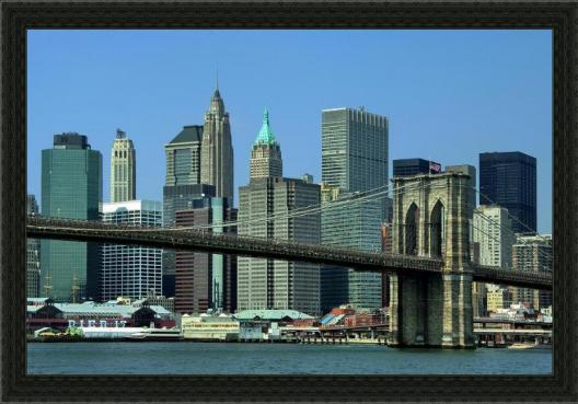 Lit. Brooklyn Bridge Sunshine