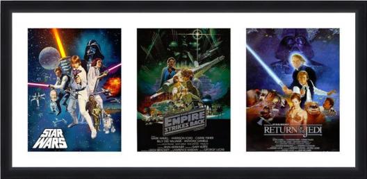Triptych Star Wars IV-VI