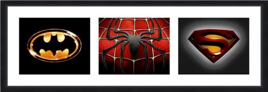 Triptych Superheroes I