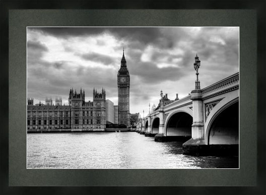 London Big Ben L / B/W