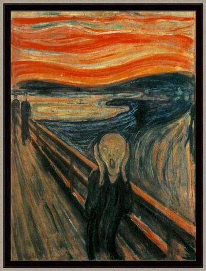 Canvas El Grito, Edvard Munch, 1893