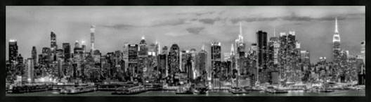 New York at Night Panoramic L