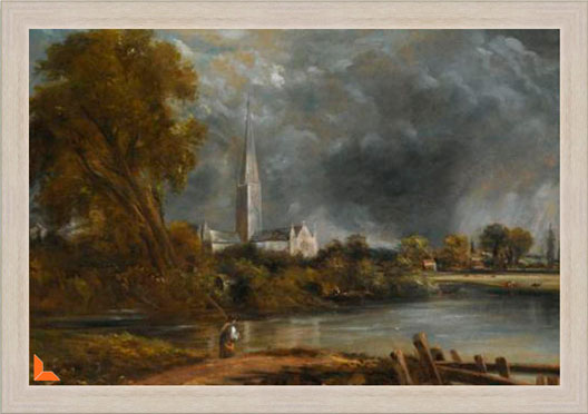 Study for Salisbury Cathedral from the Meadows M