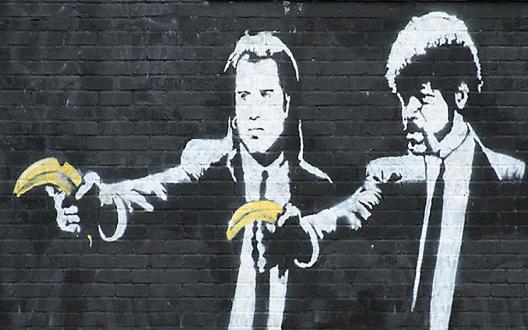 Pulp Fiction by Banksy