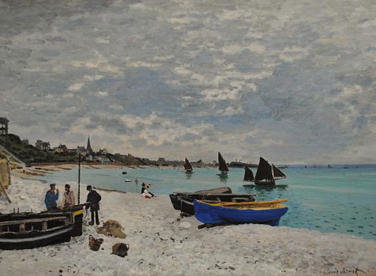 The Beach at St. Adresse XL