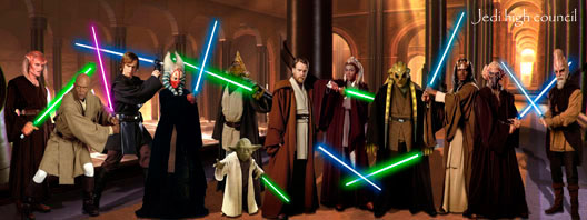 Star Wars Jedi Hight Council L