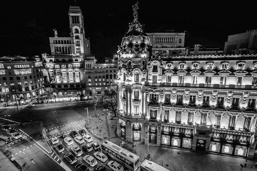 Gran Via B/N - Madrid L