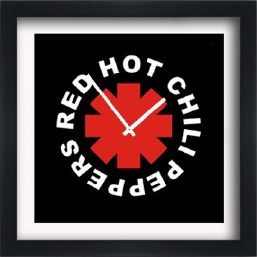Clock Red Hot