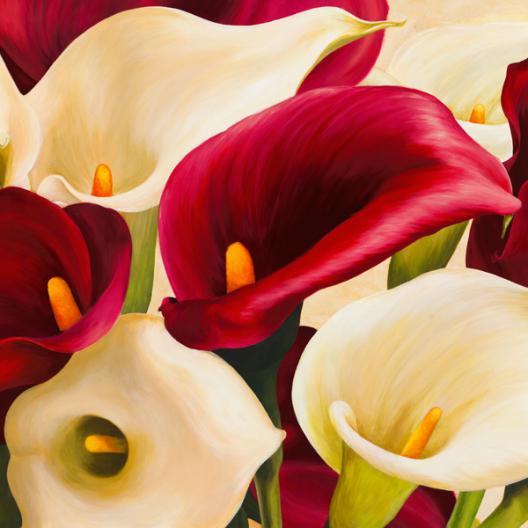 Calla composition (detail)