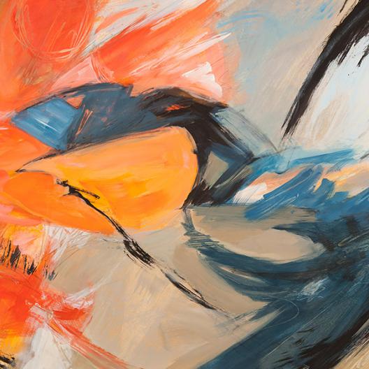 Oranges   Blues (detail)