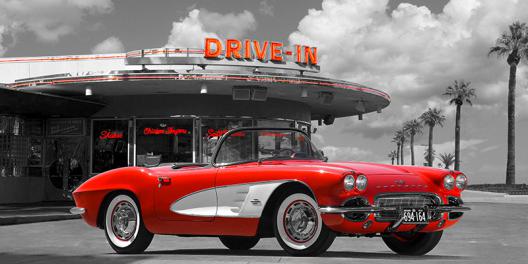 Historical diner, USA