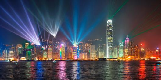 Symphony of lights, Hong Kong