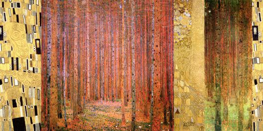 Klimt Patterns – Forest II