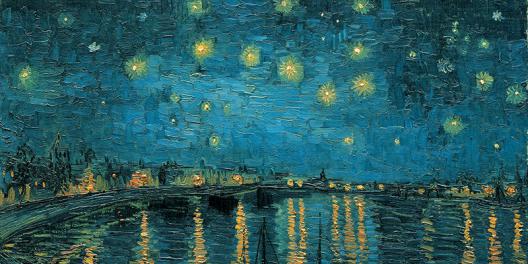 The Starry Night (detail)