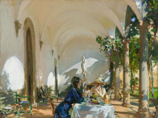 Breakfast in the Loggia