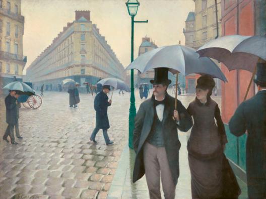 Paris Street, rainy day