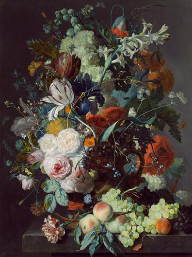 Still Life with Flowers and Fruit