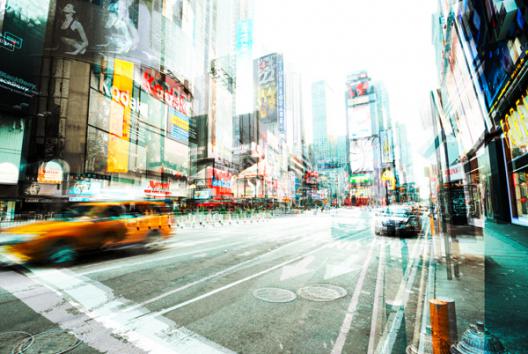 Times Square Multiexposure II