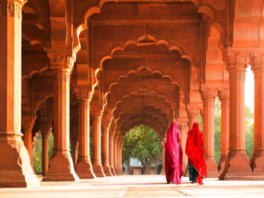 Women in traditional dress, India