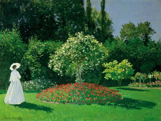 Young Woman in a Garden