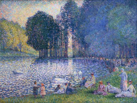 The Lake of the Bois de Boulogne