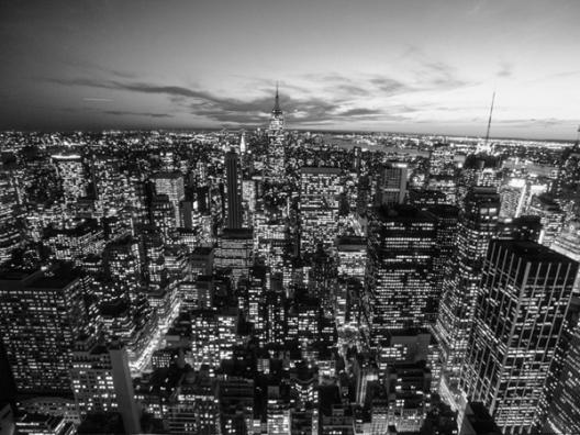 Manhattan Skyline with the Empire State Building, NYC