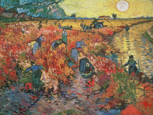 The red Vineyard at Arles