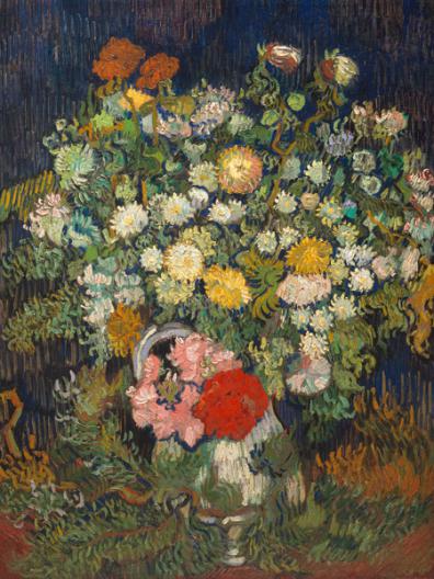 Bouquet of Flowers in a Vase