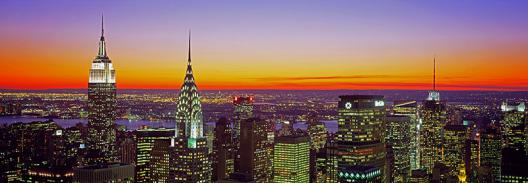 Midtown Manhattan at Sunset, NYC