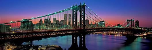 Manhattan Bridge and Skyline