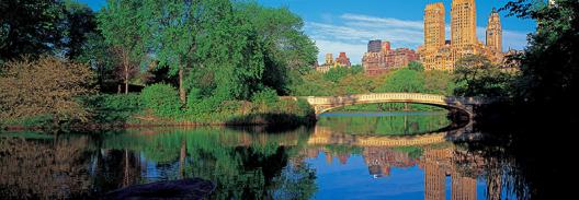 Bow Bridge and Central Park West View, NYC