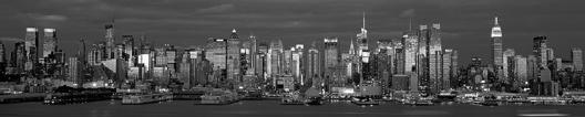 Manhattan Skyline at Dusk, NYC