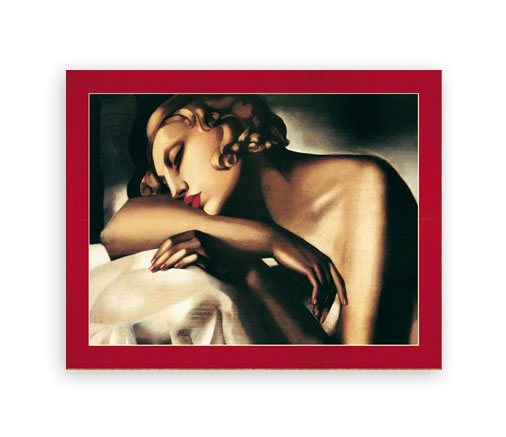 foto 2 de la demostración de enmarcación online, passepartout predeterminado