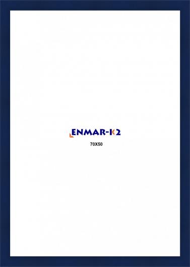 Marco estandar azul marino para poster 70X50 (CU0011102) - ENMAR-K2