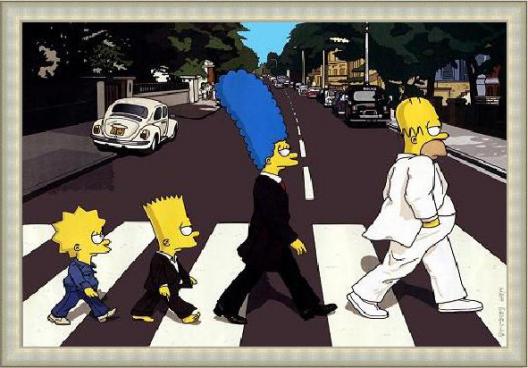 Simpson Abbey Road Gris