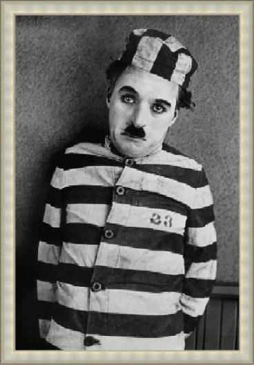 Chaplin - The Pilgrim Gris B/W