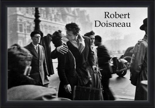 El Beso de Doisneau B/W