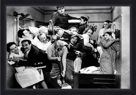 Marx Brothers - Una Noche en la Opera XL B/W