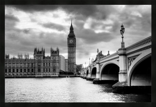London Big Ben XL / B/W