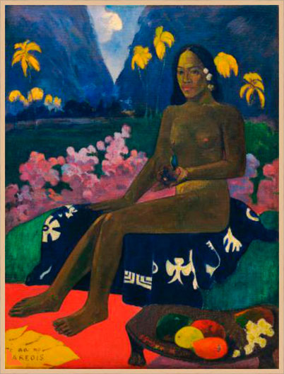 Canvas La Semilla del Areoi - Gaugin