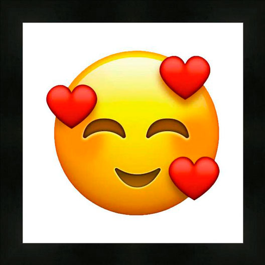 Emoticono Enamorada II